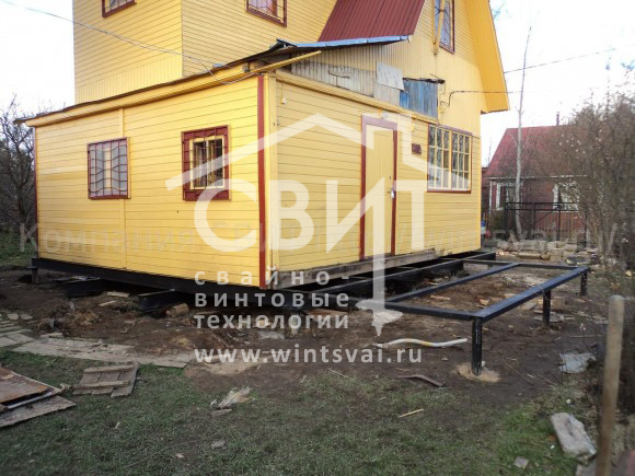 Фундамент сваи СВИТ