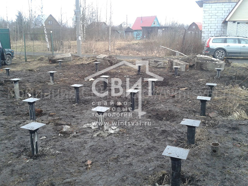 Расчёт винтовых свай